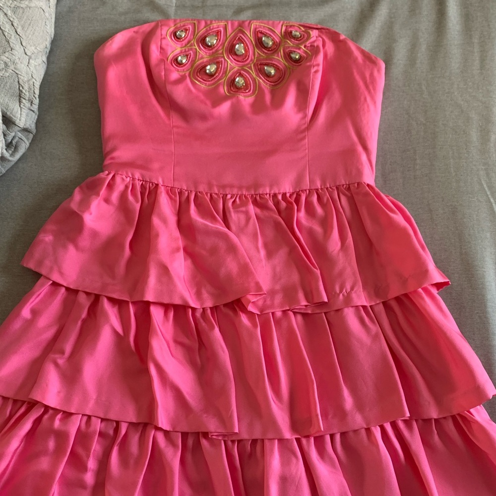 Lilly Pulitzer 100% Silk Dress